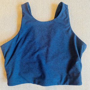 Outdoor Voices Venus Crop Top Navy M